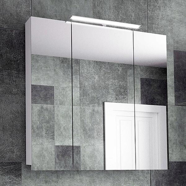 Зеркальный шкаф 800х700 Lande DIBORG 772105