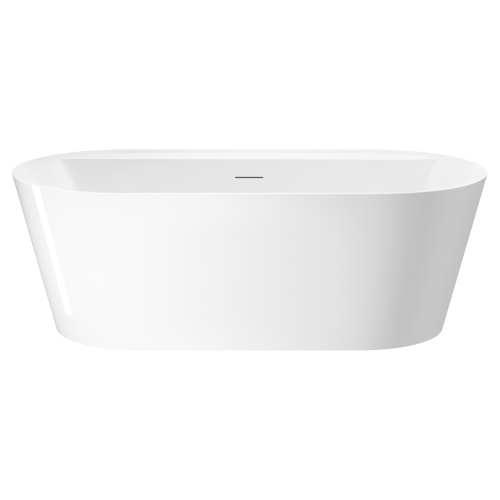 Акриловая ванна AVS Герда 170x80 белая с донным клапаном