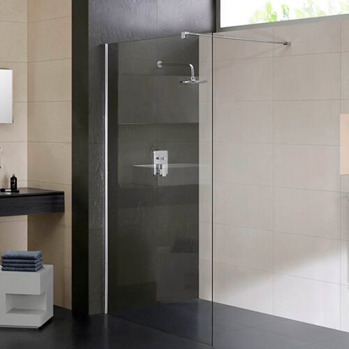 Душевая перегородка AVS Walk In 100 профиль хром, стекло прозрачное