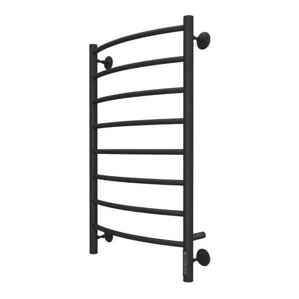 Полотенцесушитель электрический Terminus Классик П8 50х85 черный матовый