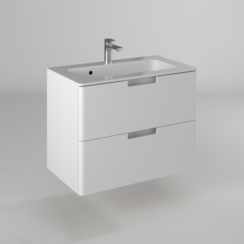 Тумба с раковиной 800 белый Прато Briz