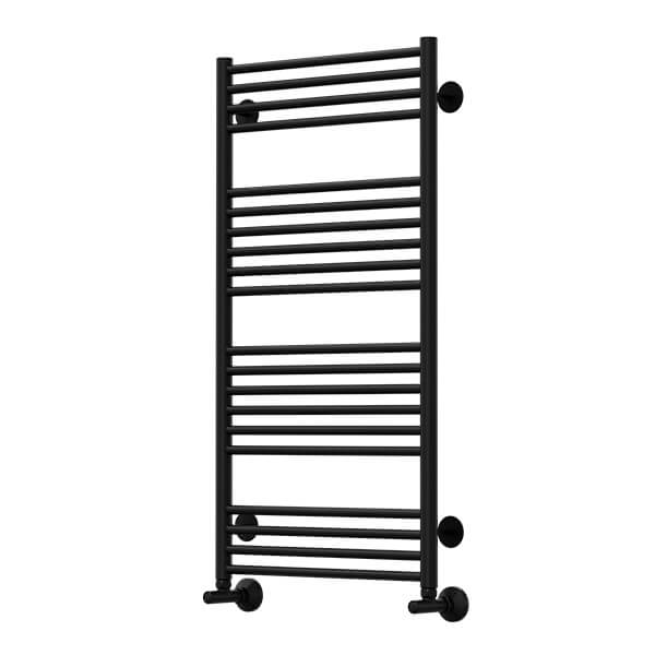 Полотенцесушитель водяной Terminus Аврора П20 50x100 см черный матовый