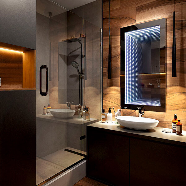 Зеркало с подсветкой AVS Портал 60x80 см