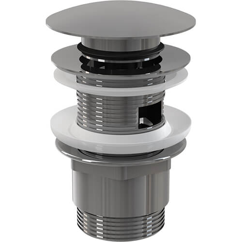 Донный клапан Alcaplast A390 хром