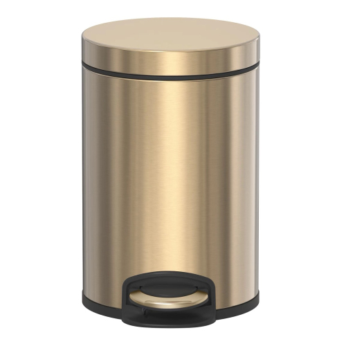 Ведро для мусора AVS Универсал 827-030-BG 3 л, брашированное золото