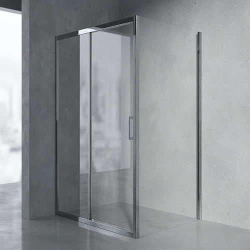 Душевой уголок AVS Квант Квадро 120x90 профиль хром, стекло прозрачное