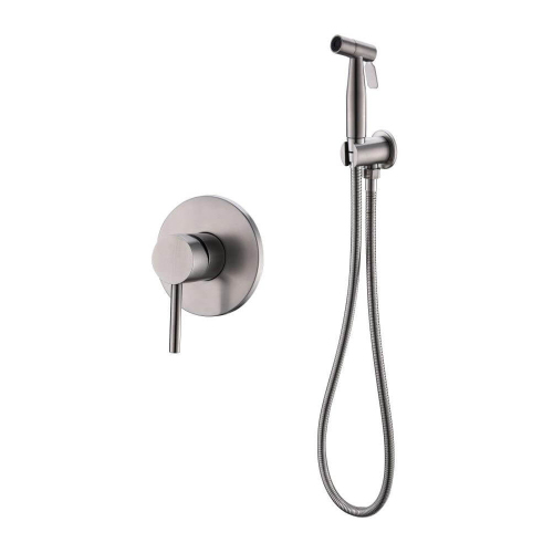 Гигиенический душ со смесителем BelBagno Etna ETNA-SET-HGN-IN сатин