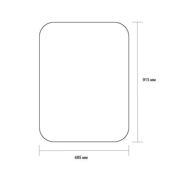 Зеркало AVS Параметр 68,5х91,5 см