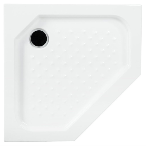 Поддон для душа Cezares Tray 90x90 белый, пятиугольный, акрил, без сифона