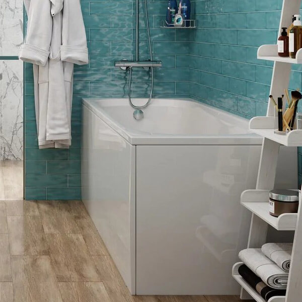 Акриловая ванна Vagnerplast Kasandra 150х70 белая, без каркаса