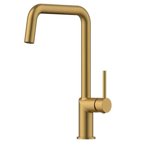 Смеситель для кухни AVS брашированное золото