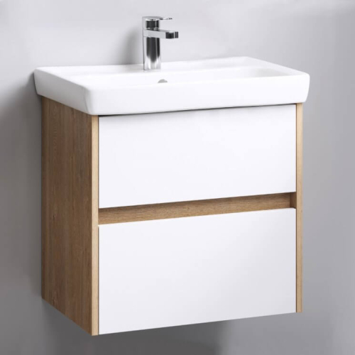 Тумба с раковиной 50 подвесная City Aqwella SIT0105DB