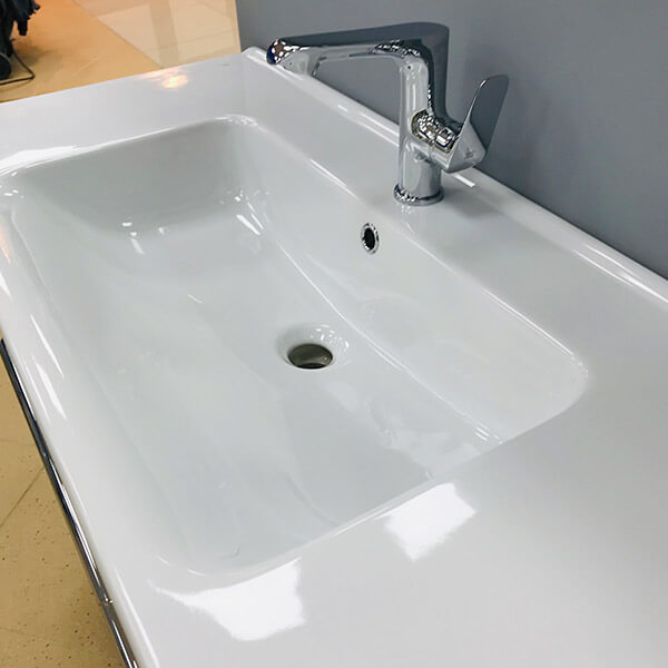 Тумба с раковиной 100 подвесная Lande DIBORG 775217+641259