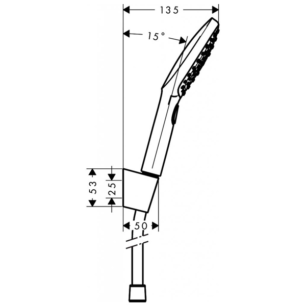 Душевой набор Raindance Select Hansgrohe 26720400