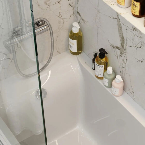 Акриловая ванна Vagnerplast Veronela 170x75 белая, без каркаса