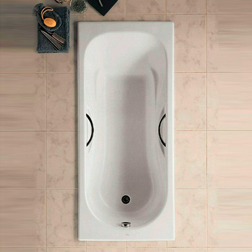 Чугунная ванна 1700х750 Malibu Roca 7.2309.G.000.R