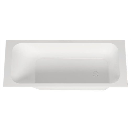 Ванна из искусственного камня Salini Orlando Kit S-Sensе 170х70 белая матовая, с ножками и донным клапаном