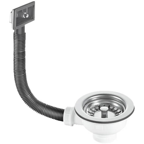 Слив-перелив под прямоугольное отверстие перелива 40-113 мм McALPINE