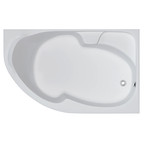 Акриловая ванна 1MarKa Diana 160x100 R белая, без каркаса