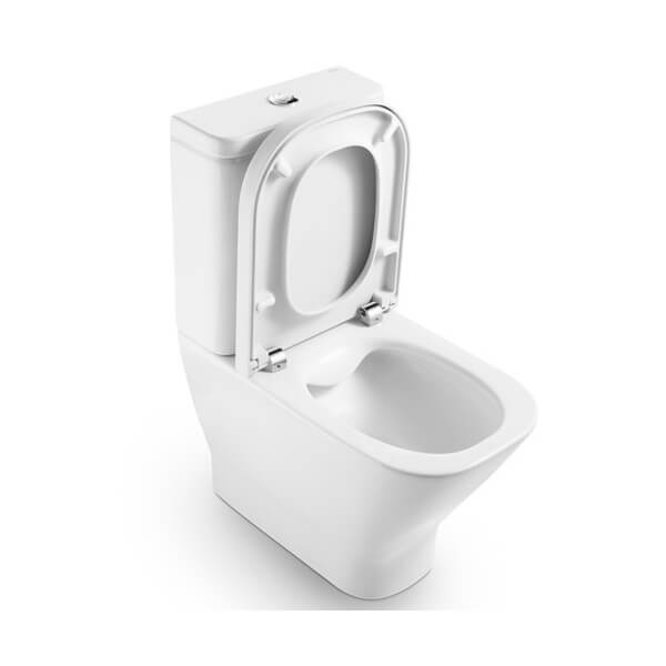 Унитаз-компакт Roca Gap 34273700Н безободковый с микролифтом