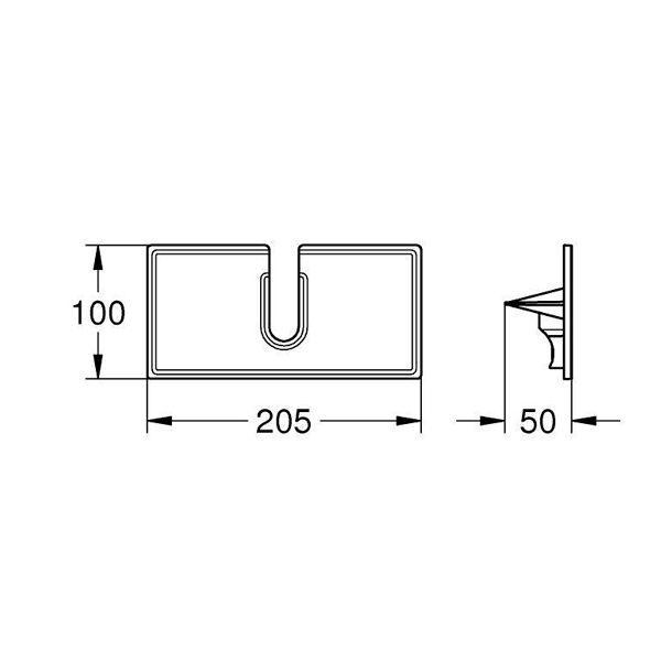 Душевая стойка Grohe Euphoria 27296001 с полочкой, хром