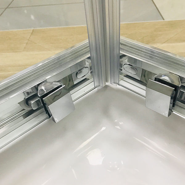 Душевой уголок AVS Куб 120x90 пофиль хром, стекло прозрачное