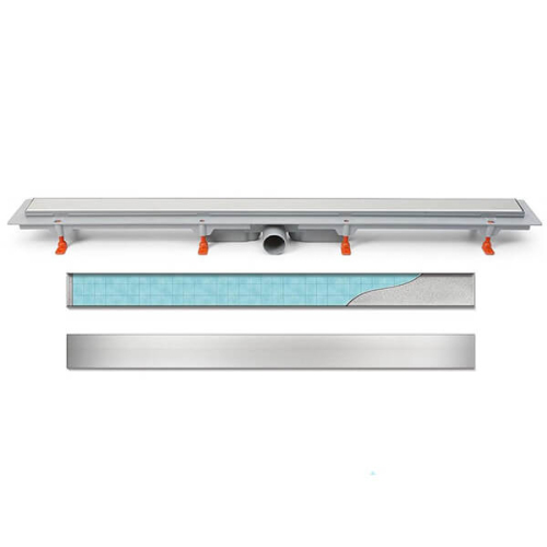 Водоотводящий желоб 750 Klasik/Floor MCH с сеточками CH 750 K сет