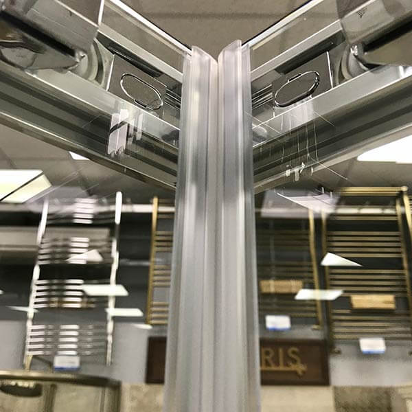 Душевой уголок AVS Куб 120x90 пофиль хром, стекло прозрачное