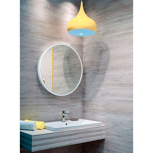 Зеркало AVS Манхэттен 60 см, белое