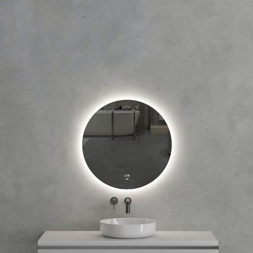 Зеркало с подсветкой AVS Лангано 65x65 см, антипар