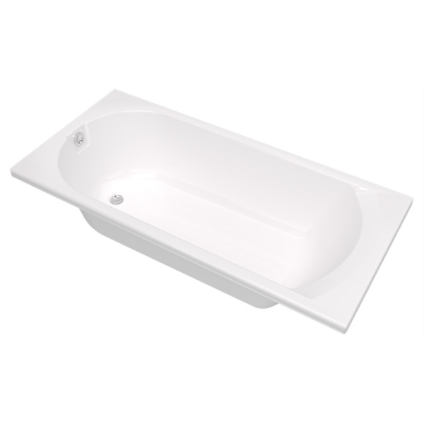 Акриловая ванна 1Marka Poseidon Lily 170x70 белая, без каркаса