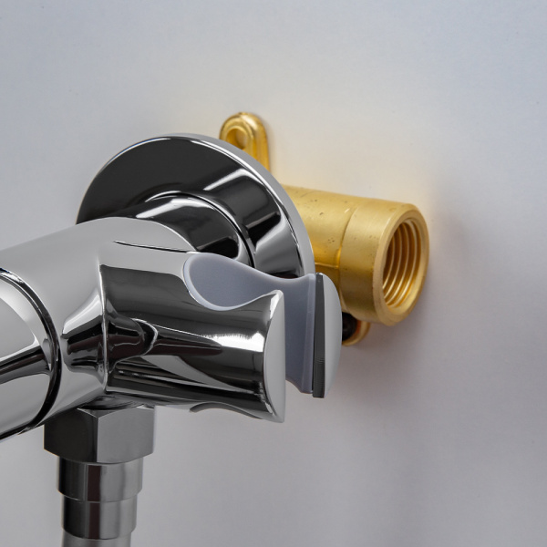 Гигиенический душ со смесителем AVS Elegant хром