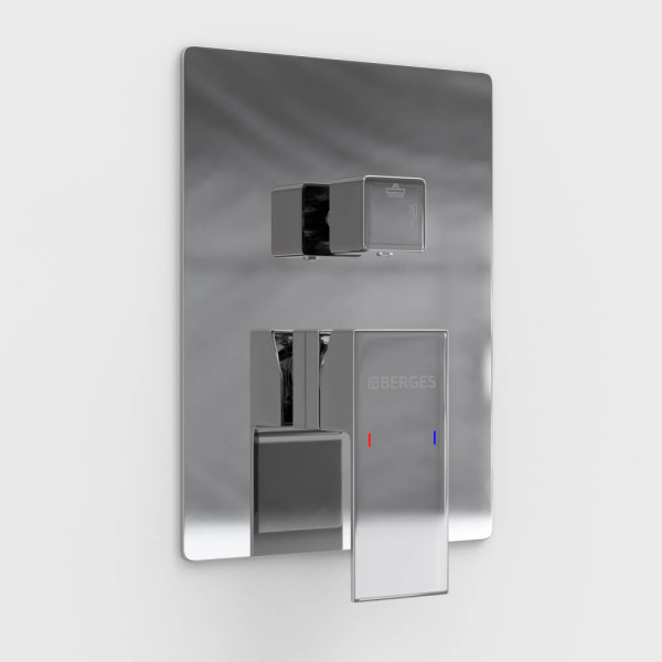 Душевой комплект 3в1 Berges Ventas 2S 073001 хром