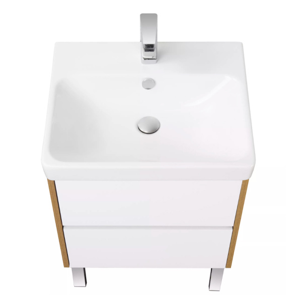 Тумба с раковиной 70 см Сканди Акватон 1A2518K0SDZ90