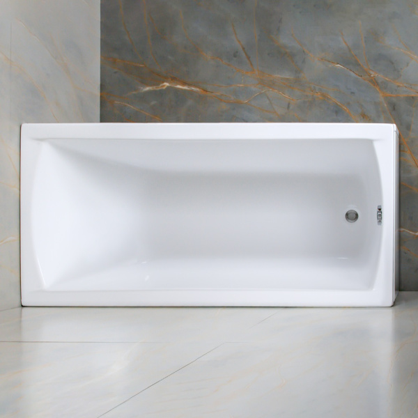 Акриловая ванна AVS Модена 150x70 белая с каркасом