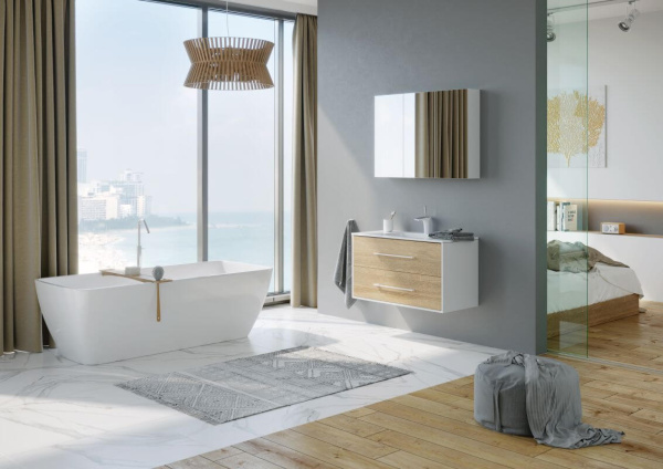 Тумба с раковиной Майами 750 AQWELLA MAI0175