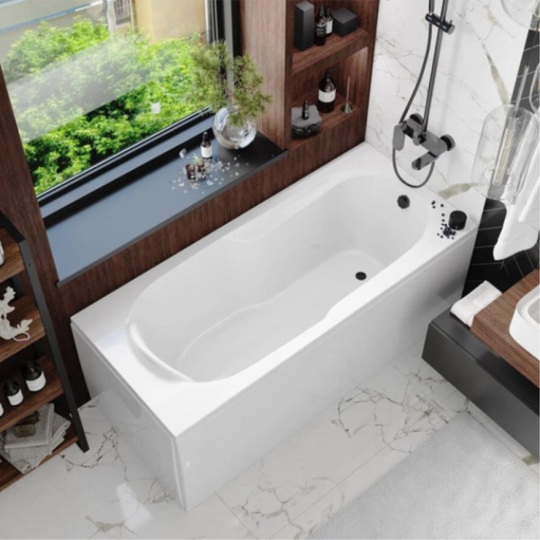 Акриловая ванна Vagnerplast Nymfa 150x70 белая, без каркаса