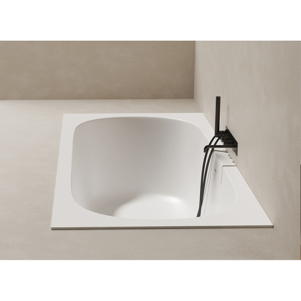 Ванна из искусственного камня Salini Ornella Axis KIT S-Stone 180x80 белая матовая с ножками