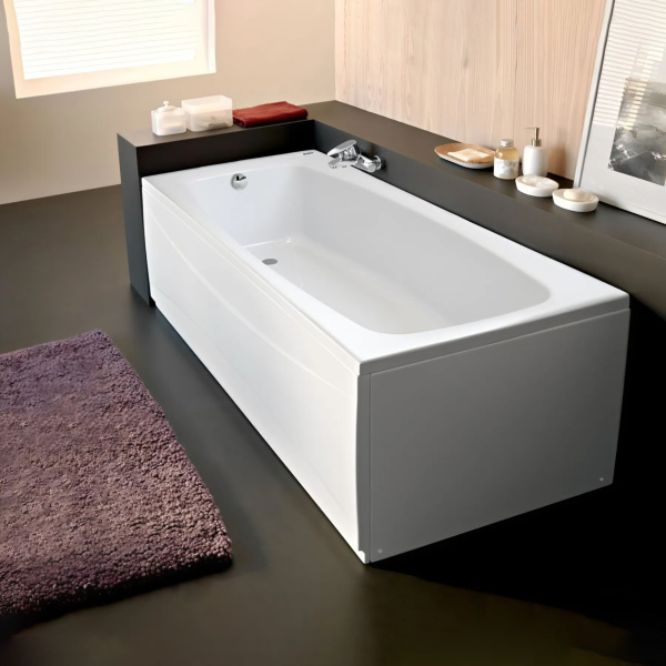 Акриловая ванна Alba Spa Valencia 150x70 белая, без ножек