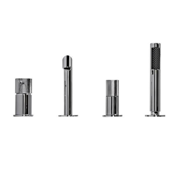 Смеситель на борт ванны AVS Seeme хром