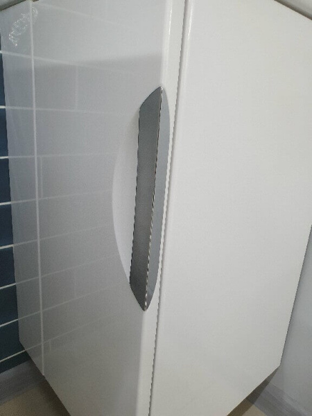 Тумба с раковиной Aqwella Рио 45 белая