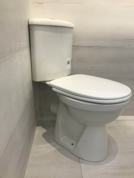 Унитаз-компакт Norm Wenkel 9854B099-7200 угловой с микролифтом