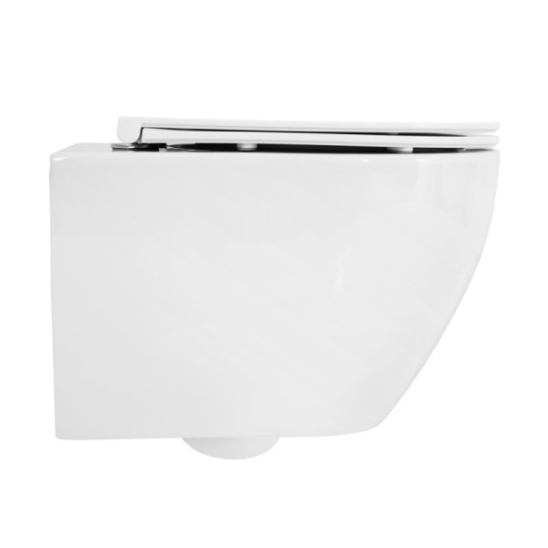 Унитаз подвесной Cezares Stylus CZR-6601-TH-TOR безободковый, белый