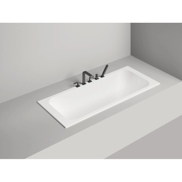 Ванна из искусственного камня Salini Orlando S-Sense 180х80 белая матовая, с ножками