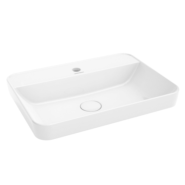 Консоль с раковиной Kerama Marazzi Plaza Next 80 черная матовая