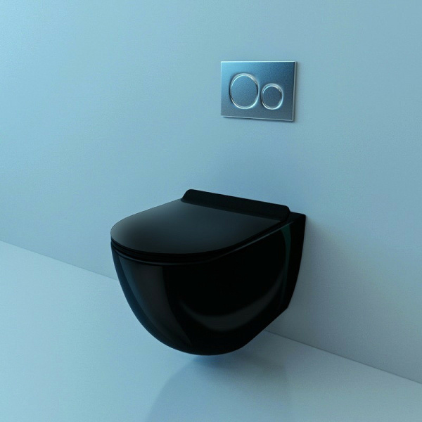 Унитаз подвесной Esbano Garcia ESUPGARCB безободковый с микролифтом