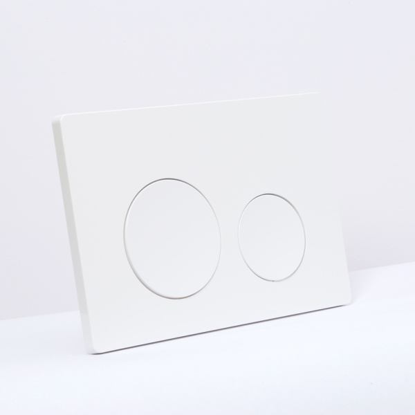 Клавиша смыва AVS белая круглые кнопки