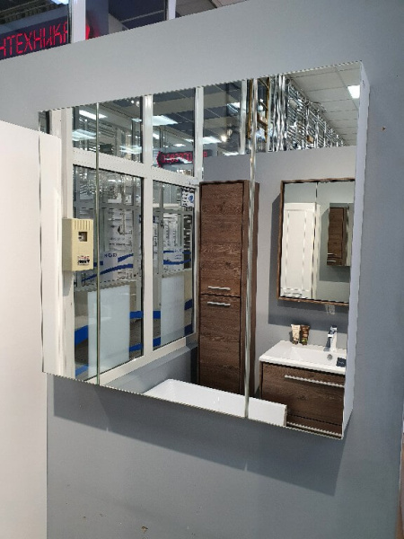 Зеркальный шкаф 800х700 Lande DIBORG 772105