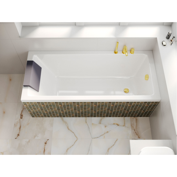 Акриловая ванна Whitecross Wave 170х75 белая, без каркаса