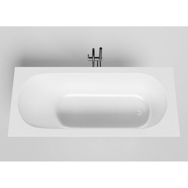 Ванна из искусственного камня Salini Ornella KIT S-Stone 180x80 белая матовая с ножками